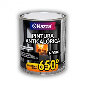 Tinta Anti-calor Preta até 650º para Lareiras e Fogões a Lenha